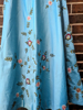 Picture of Sky blue lehenga blouse 12-15y