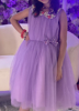 Picture of Lavendar party wear frock with maggam 4-5y