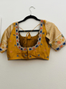 Picture of Embroidery Mustard Blouse