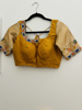 Picture of Embroidery Mustard Blouse