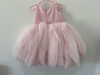 Picture of Bk Gayatri baby pink swan  frock 2-4y