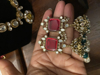 Picture of Jhumka and Maang Tika combo