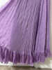 Picture of Lavender Mirror Ruffle Gown with scallop yoke