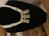 Picture of Pearl Necklace with earrings and mang tika