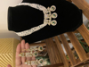 Picture of Pearl Necklace with earrings and mang tika