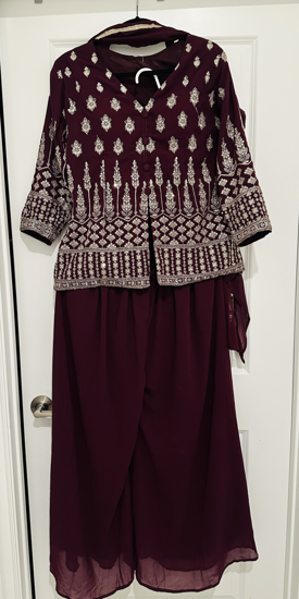 Picture of New stylish peplum top with palazzo