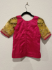 Picture of New semi Kanchi Pattu Langa with Maggam work blouse 8-10y