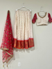 Picture of Off White Pattu Lehenga 15y