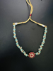 Picture of Jadau kundan choker with pumpkin beads and Swarovski pearls