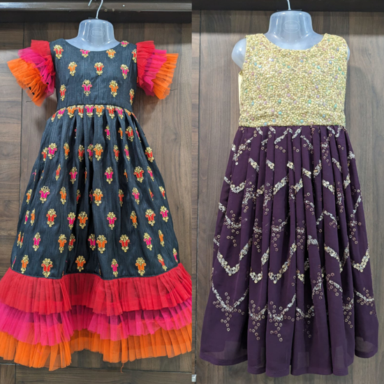 Picture of Party wear frocks fro 5-6 Y