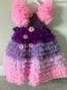 Picture of Purple and pink ombre birthday Frock 1y