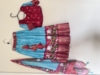 Picture of Skyblue with pink lehenga set for 5-6yrs old