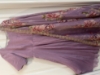 Picture of Lavender Anarkali with floral cutwork dupatta