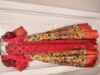 Picture of Kalamkari Lehanga semi silk with pure bandhini dupatta