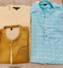 Picture of 3 piece and chikankari Boys Kurtas 10-12y