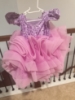 Picture of Designer lavender frock 1-2y