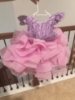 Picture of Designer lavender frock 1-2y