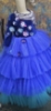 Picture of Mermaid theme Beautiful ruffle frock 4-6y