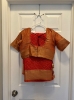 Picture of New Red and Orange fancy saree