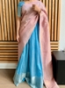 Picture of Mangalgiri Silk Lehenga with Tissue Duppata