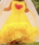 Picture of Lill angles yellow heart frock 2-3y