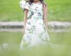 Picture of Lill angels floral frock 2-4y