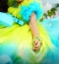 Picture of Frilled designer gown 1-2y