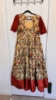 Picture of Semi Pattu Kalamkari Full length Dress