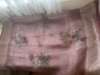 Picture of Pink floral organza saree