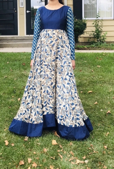 Picture of Kalamkari Full Length Dress