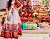 Picture of Gorgeous White and Red fancy lehenga 6-8y