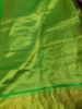 Picture of Kanchipuram silk saree paired with maggam work blouse