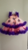 Picture of Swirl Frilled Designer Butterfly themed frock for 1-2y