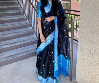 Picture of Semi georgette saree