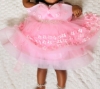 Picture of Baby pink barbie frock 6-9M