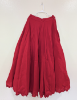 Picture of Beautiful Red croptop with skirt