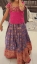 Picture of Pure banaras pattu langa with maggam work blouse 3-5y