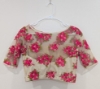 Picture of Beautiful Red croptop with skirt