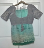 Picture of Shaded Soft organza saree with embroidery 