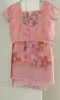 Picture of Blush designer saree with Swarovski border 