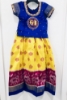 Picture of Girl ikkat pattu lehanga with Maggam blouse 2-4 yrs
