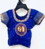 Picture of Girl ikkat pattu lehanga with Maggam blouse 2-4 yrs