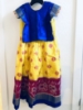 Picture of Girl ikkat pattu lehanga with Maggam blouse 2-4 yrs