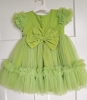 Picture of Knee length Green frock for 6-12 months