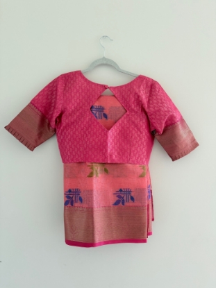 Picture of Never worn pink organza saree