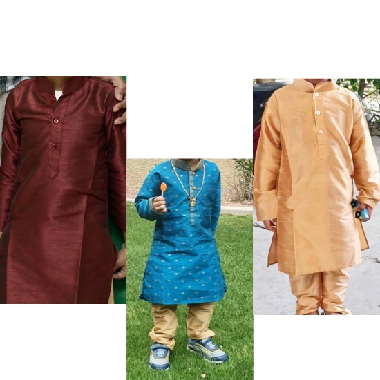 Picture of set of 3 kurta sets 2-4yrs