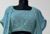 Picture of Never worn Chikankari cape lehenga set 