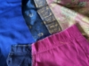 Picture of Blue and pink Kalamkari langa with maggam work blouse 4-6y