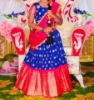 Picture of Girls pattu lehenga with dupatta 6-7y