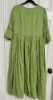 Picture of Mul cotton light green dress with embroidery 
